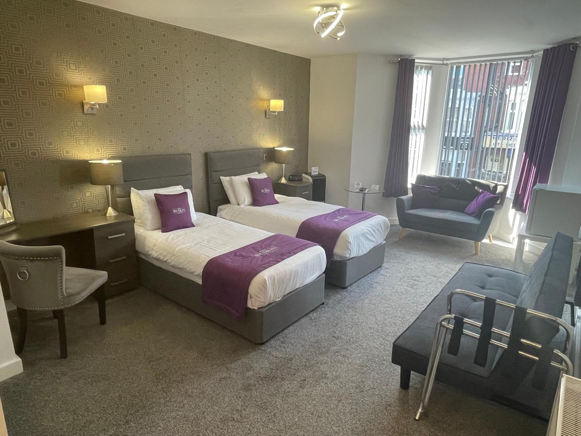 Ruskin Hotel Blackpool Eksteriør billede